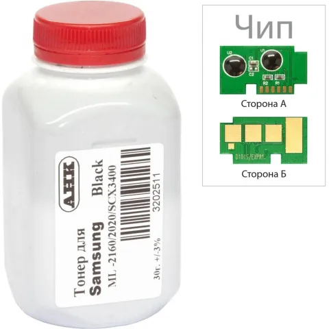 Тонер Samsung ML-2160/2165, SCX-3400, 30g Black AHK (3202677)