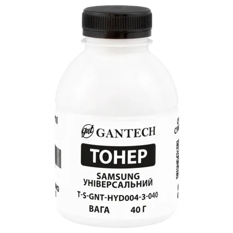 Тонер Samsung Universal bottle 40g Gantech (TSM-HYD004-3-040)