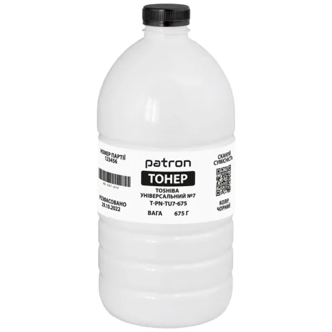 Тонер Toshiba universal 7, 675 г Patron (PN-TU7-675)