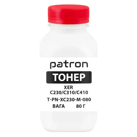 Тонер XER C230/C310/C410, 80 г, Magenta Patron (PN-XC230-M-080)