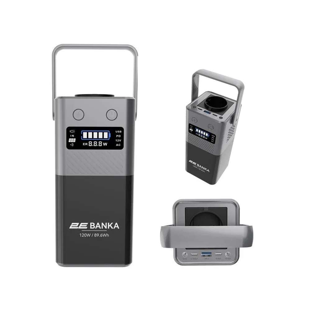 Зарядна станція 2E BANKA 120W 89.6Wh (2E-PPS01009)