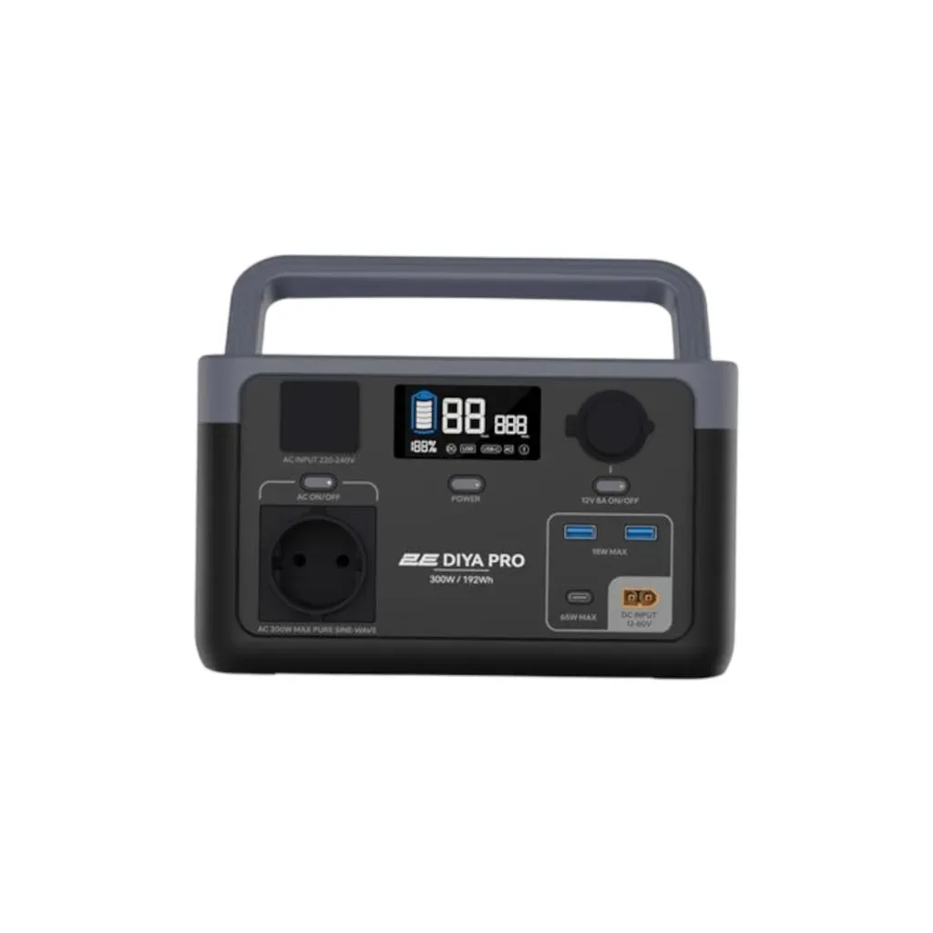 Зарядна станція 2E Diya PRO 300W 192Wh (2E-PPS03019-PRO)