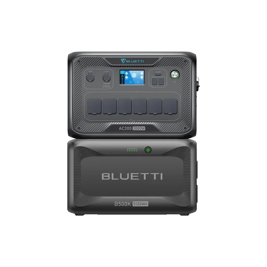 Зарядна станція BLUETTI AC300 3000W + B500K 5120Wh (AC300+B500K)