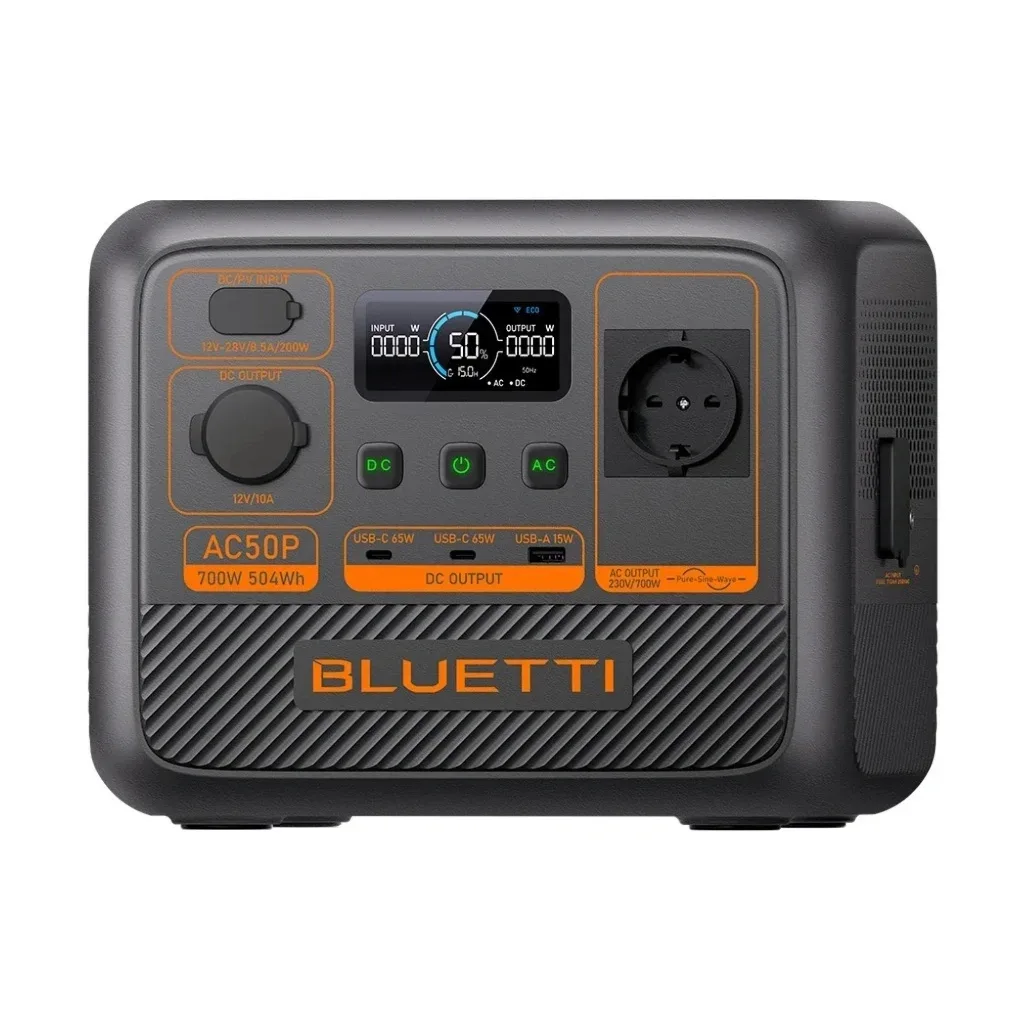 Зарядна станція BLUETTI AC50P 700W 504Wh (AC50P)