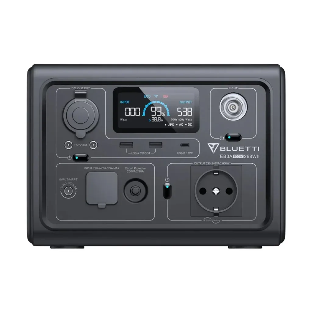 Зарядна станція BLUETTI EB3A 600W (EB3A)