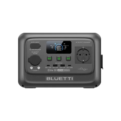 Зарядна станція BLUETTI Elite 30 V2, 600W, 288Wh Green (EL30V2 green)