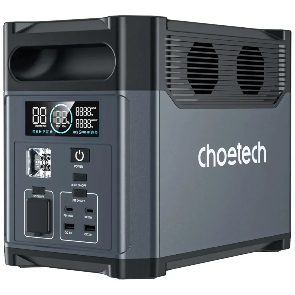 Зарядна станція Choetech BS0061 1200W 1024Wh (BS061)