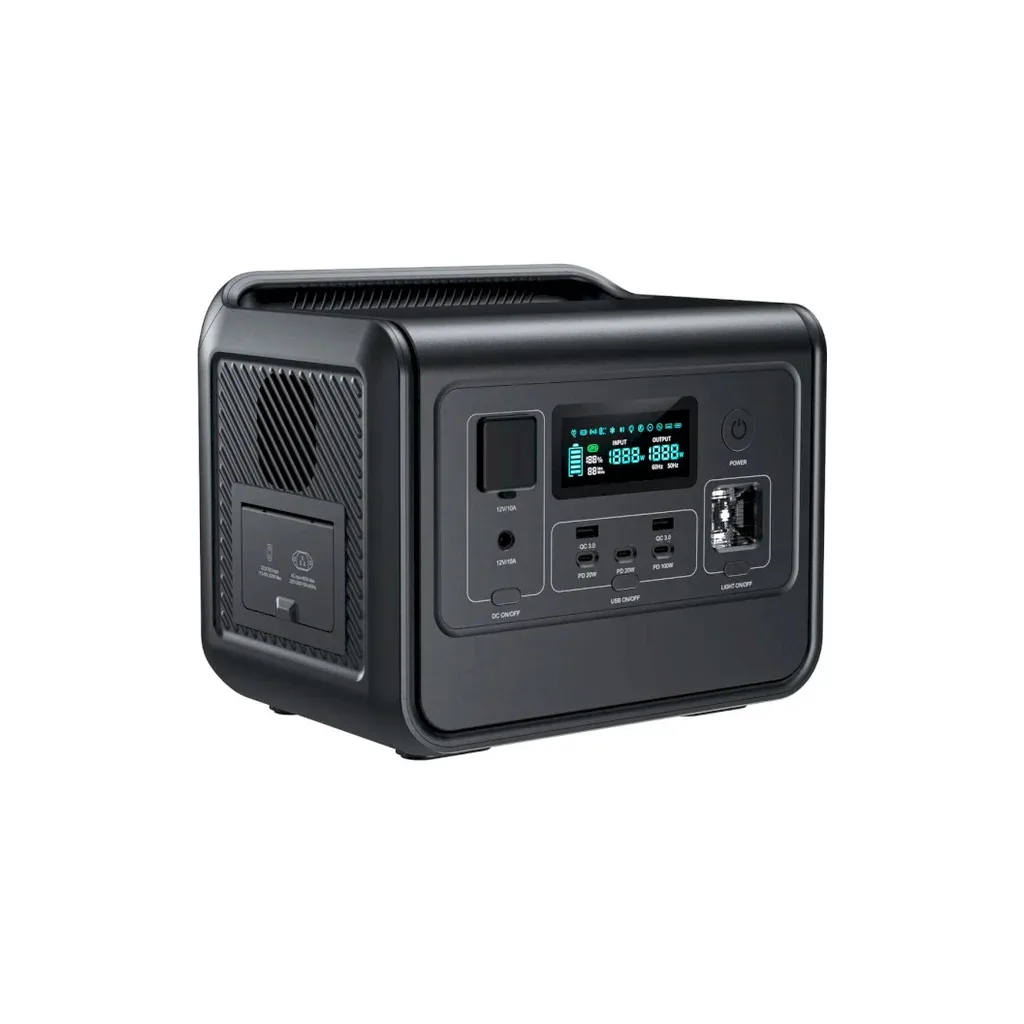 Зарядна станція Choetech BS060-EU-GY, 800W (BS060-EU-GY)
