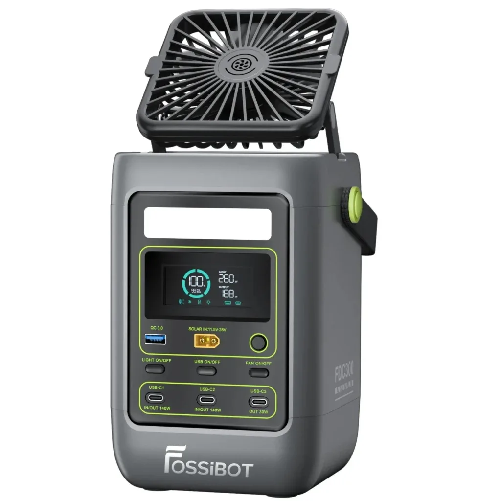 Зарядна станція FOSSIBOT FOSSiBOT FDC300, 300W, 288Wh (FOSSiBOT FDC300)