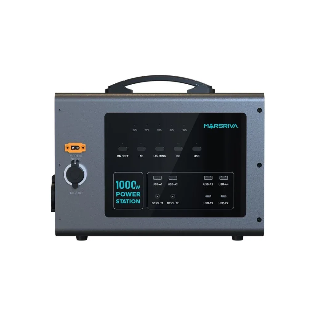 Зарядна станція Marsriva MP10 V3 1000W 1008Wh (MP10V3_MARSRIVA)