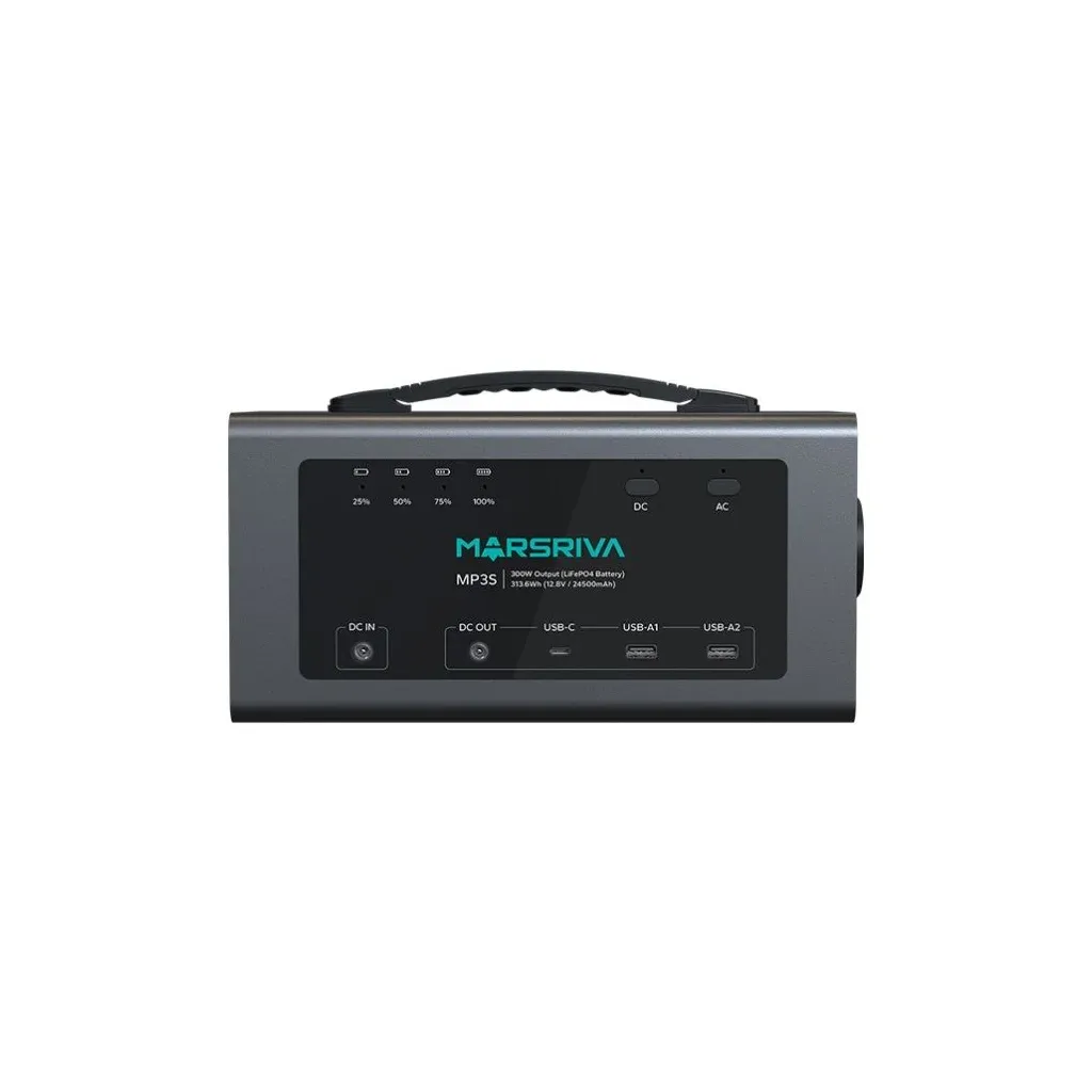 Зарядна станція Marsriva MP3S 300W 313.6Wh LiFePO4 (MP3SV2_MARSRIVA)
