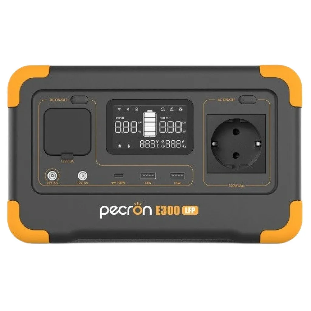 Зарядна станція Pecron E300LFP 600W 288Wh (E300LFP)