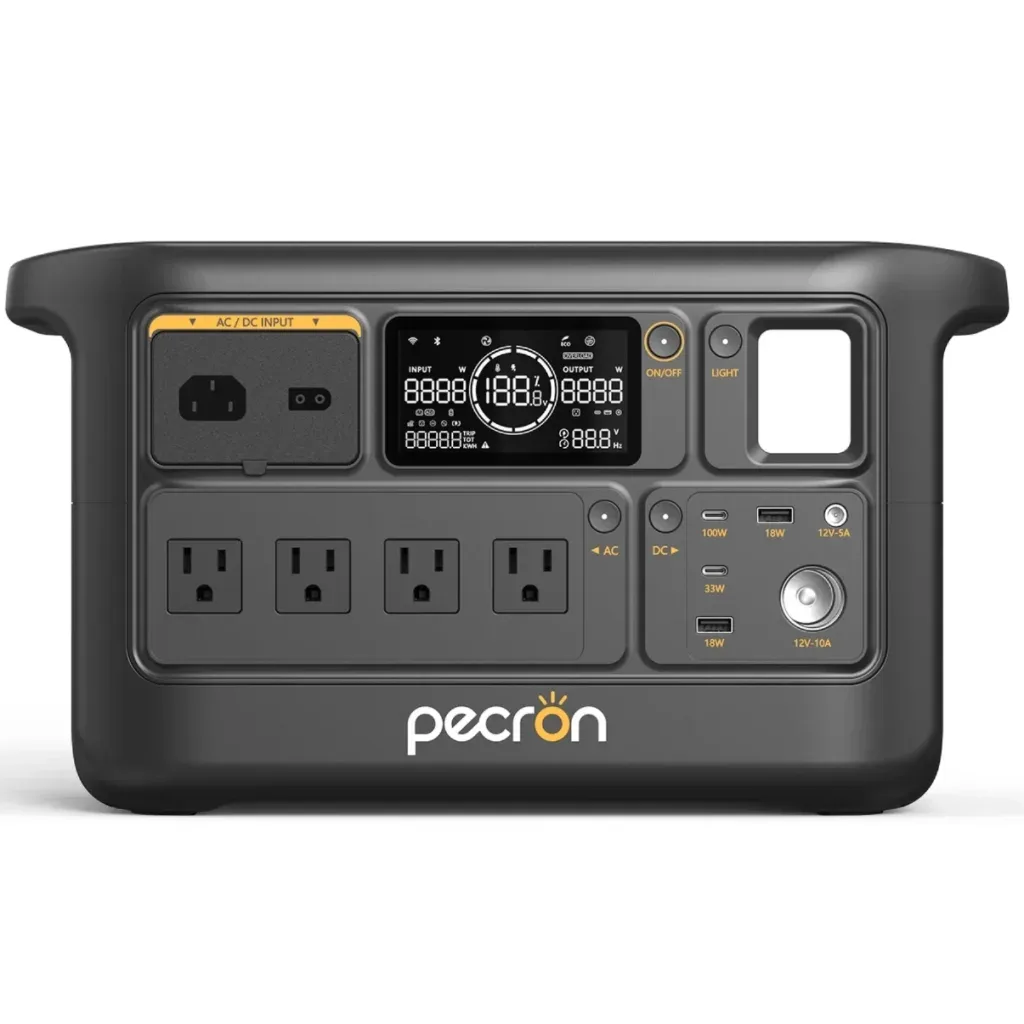 Зарядна станція Pecron F1000LFP, 1500W, 960Wh (F1000LFP)