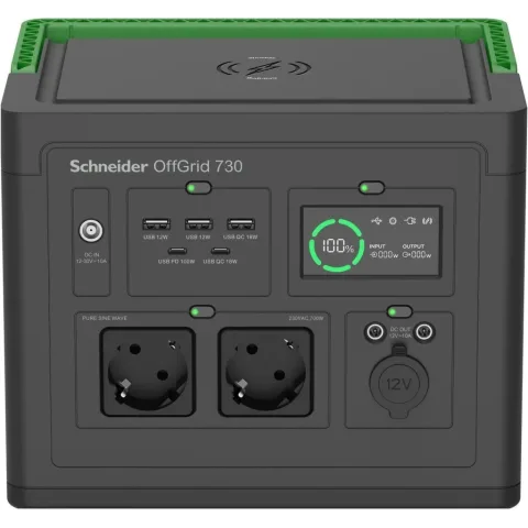 Зарядна станція Schneider Electric 700, 738Wh (PPS730-GR)
