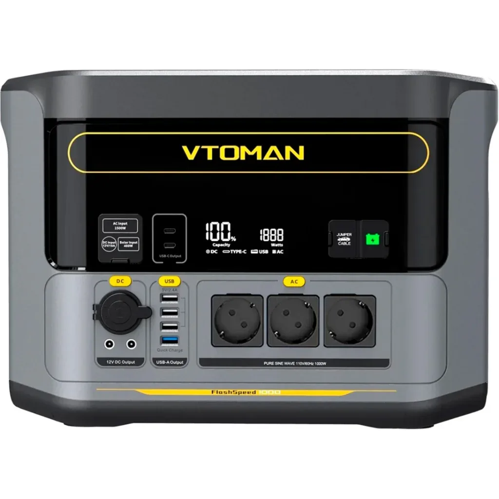 Зарядна станція Vtoman FlashSpeed 1000 PB-85 1000W 828Wh (FlashSpeed 1000)