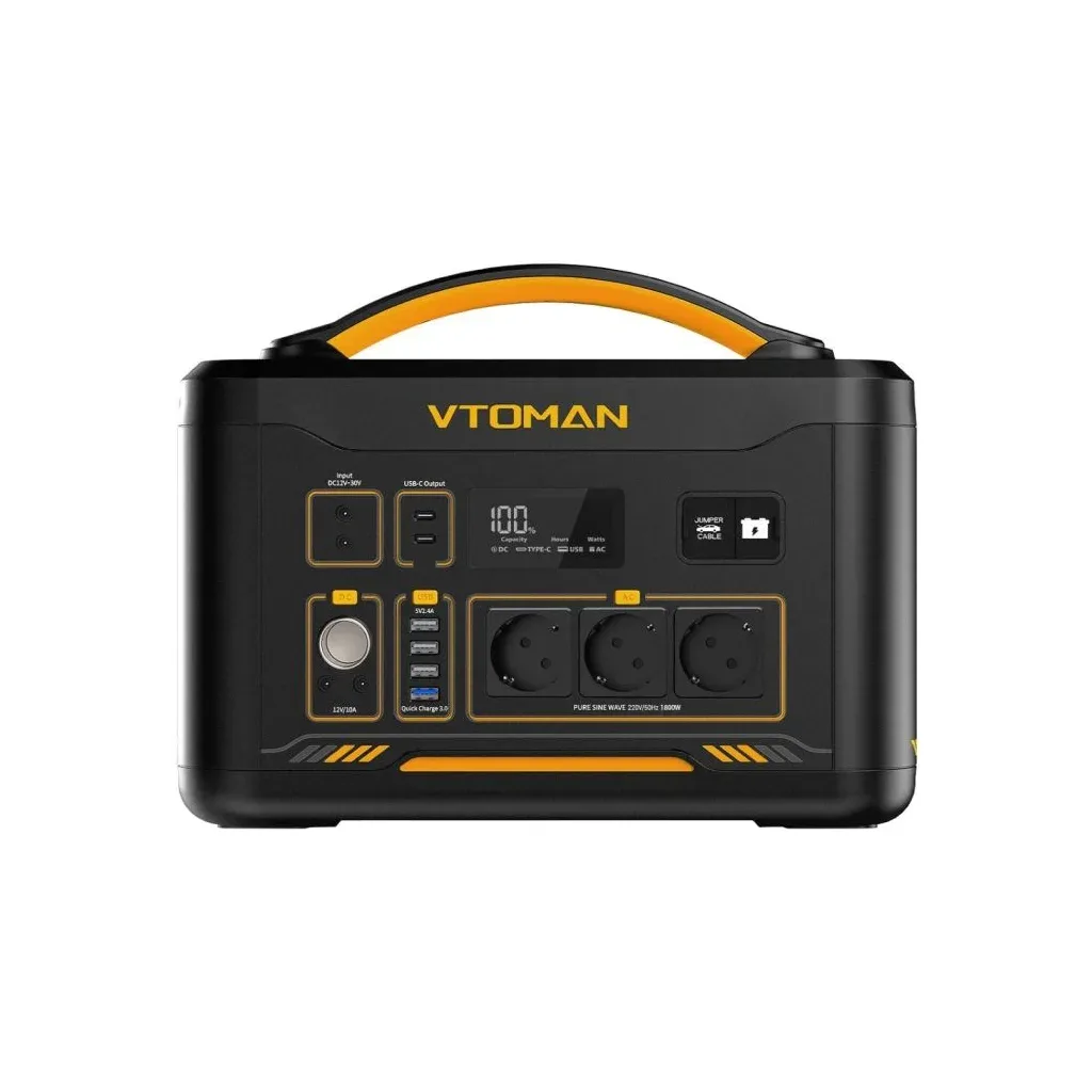 Зарядна станція Vtoman Jump 2200 PB-29 2200W 1548Wh LiFePO4 (Jump 2200)